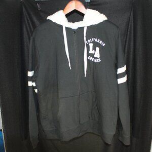 flirtitude Active Full Zip Sweatshirt - California LA Dreamer - Girls Size 1X